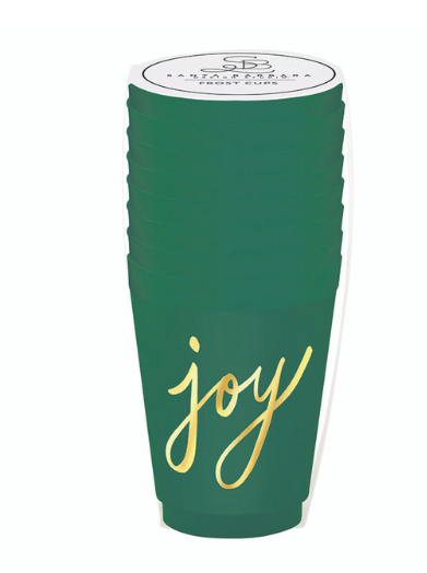 Green Joy Frost Cup Set