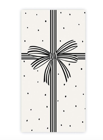 Black Bow Guest Towels