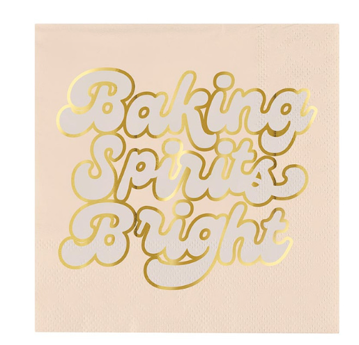 Baking Spirits Cocktail Napkin