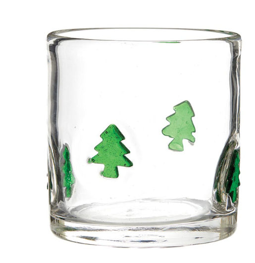 Green Trees Icon DOF Glass
