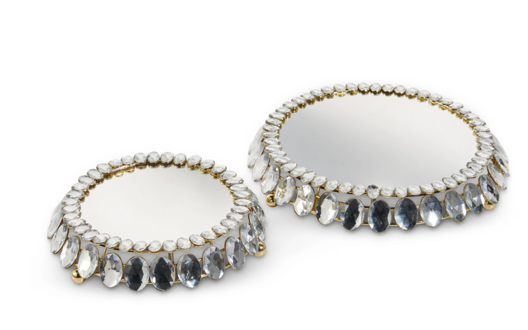 Jeweled Mirror Riser