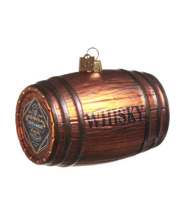 4" Whiskey Barrel Ornament