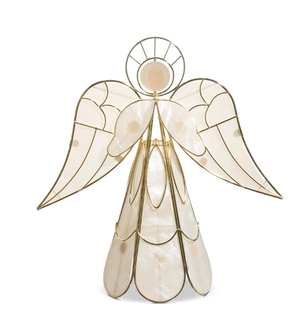 10.25" Capiz Angel