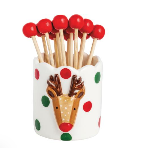 Reindeer Toothpick Holder