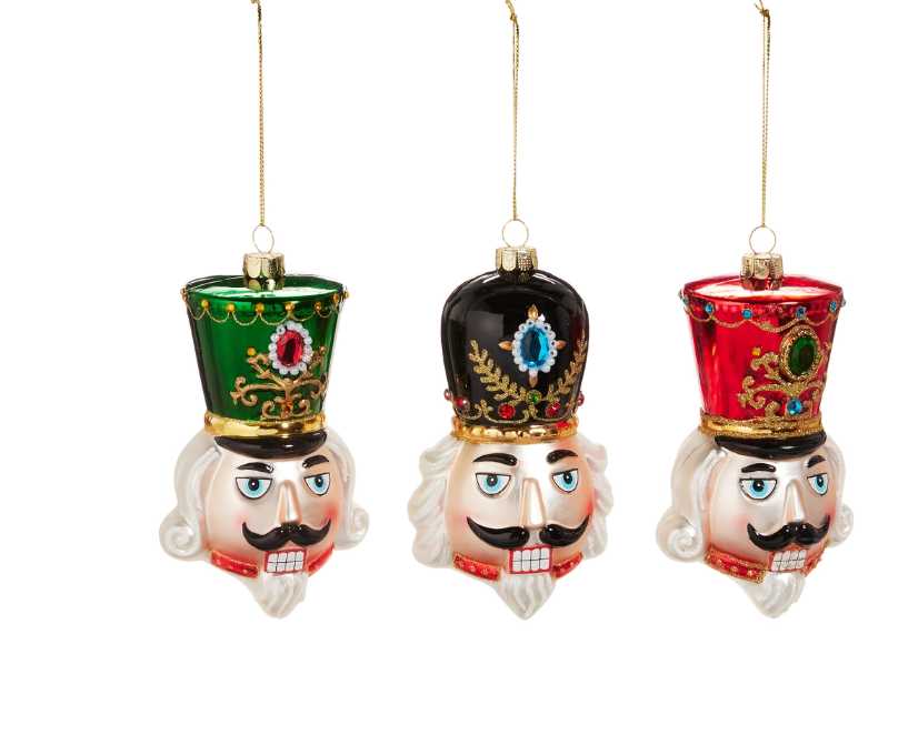 4.75" Nutcracker Head Ornament