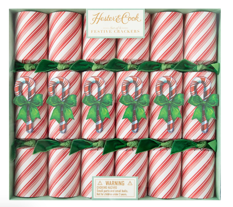 Candy Cane Crackers