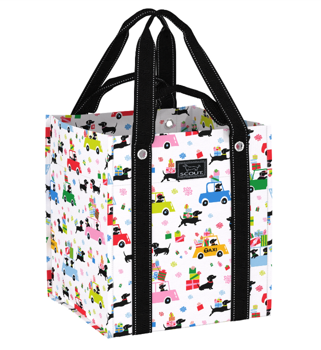 Holiday Bagette Market Tote