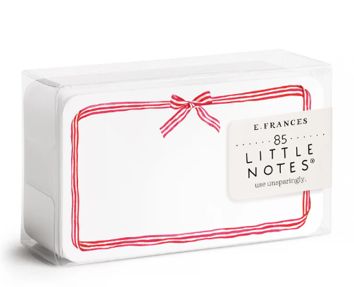 Red Ribbon Candy Little Notes