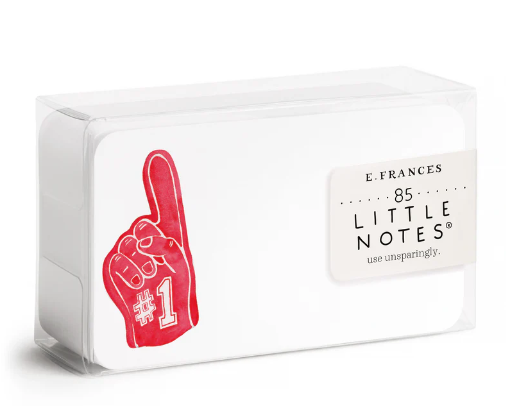 #1 Foam Finger Little Notes