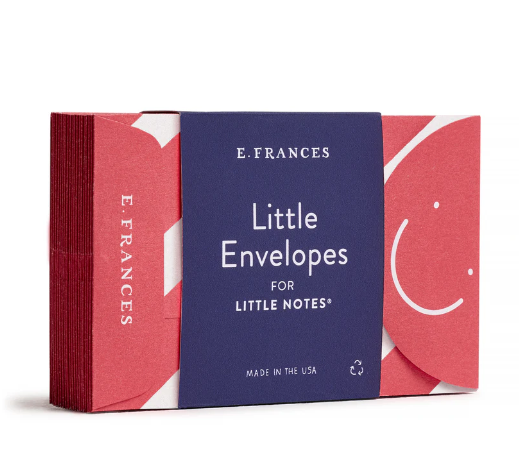 Candy Cane Stripe Little Notes Envelopes