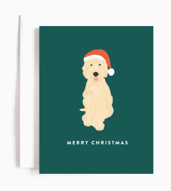 Santa Doodle Card