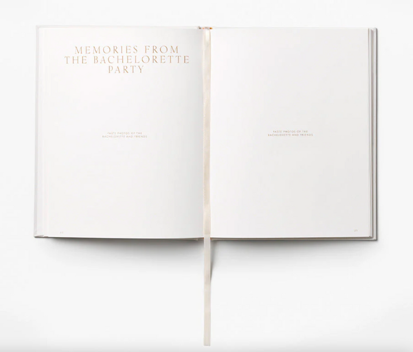 Our Love Story | Wedding Journal