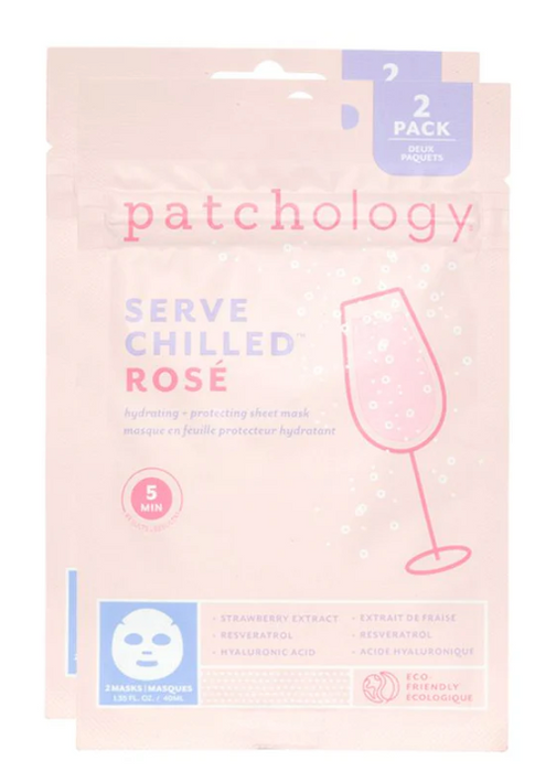 Patchology Rose Hydrating Sheet Mask Set of 2