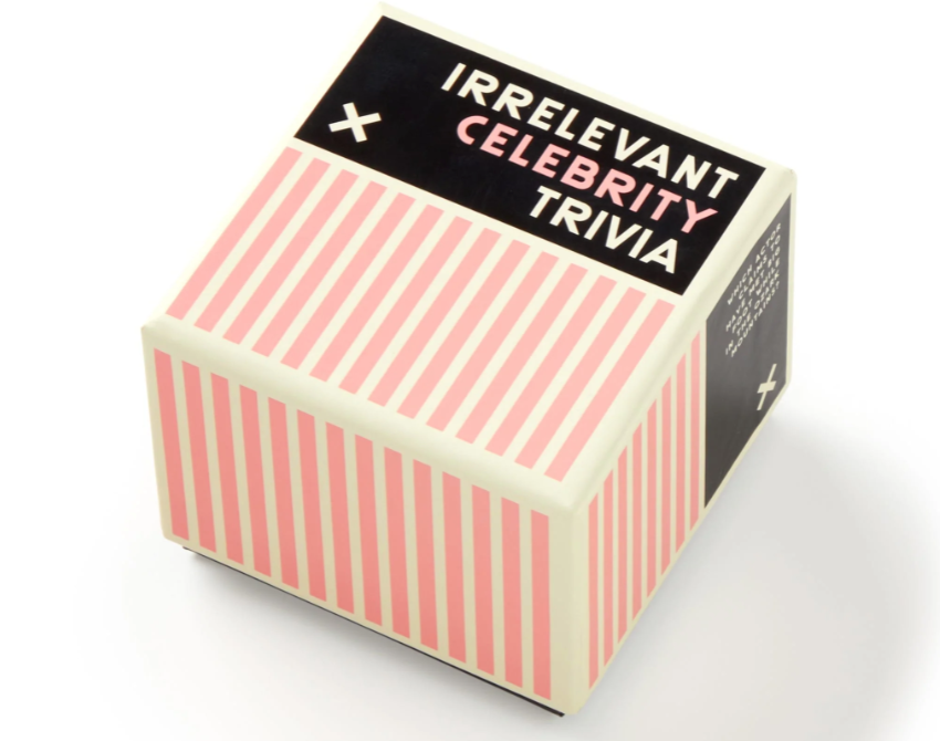 Irrelevant Celebrity Trivia