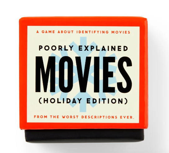 Poorly Explained Movies Game Holiday Edition
