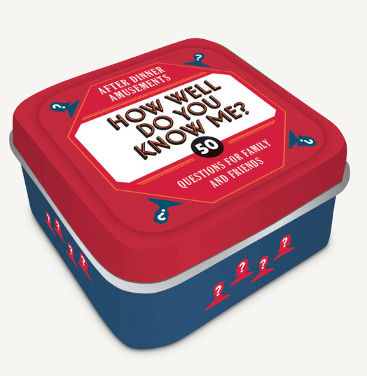 After Dinner Amusement | How Well Do You Know Me?