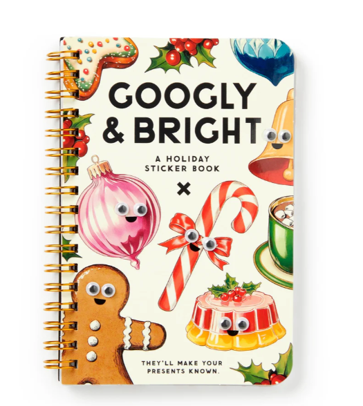 Googly & Bright Holiday Sticker Book