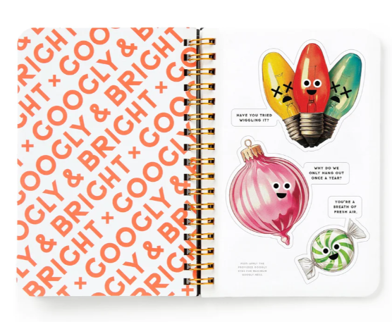Googly & Bright Holiday Sticker Book
