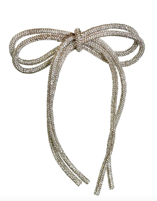 Diamond Rope Bow Ornament