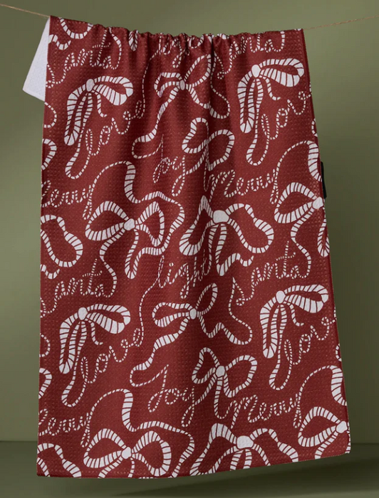 Geometry Tea Towel | Cheerful Bows