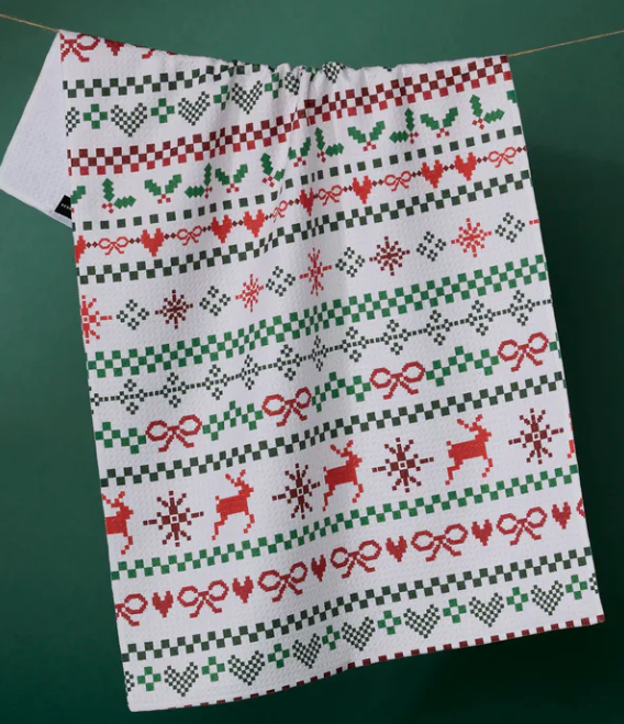 Geometry Tea Towel | Ugly Sweater Day