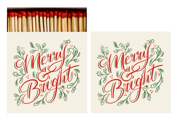 Merry & Bright Box Matches