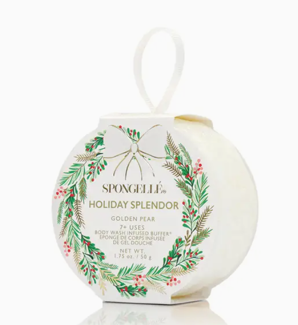 Holiday Splendor Golden Pear Wreath Buffer