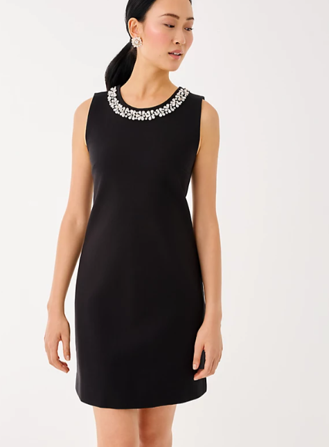 Geller Shift Dress | Noir