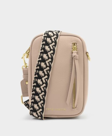 Small Hallie Crossbody Bag | Lt Taupe