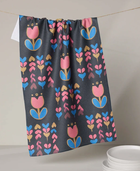 Geometry Tea Towel | Tulip Patch