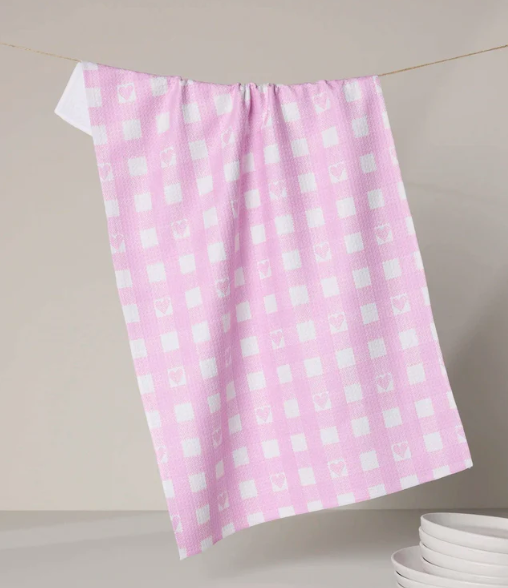 Geometry Tea Towel | Super Sweet Check