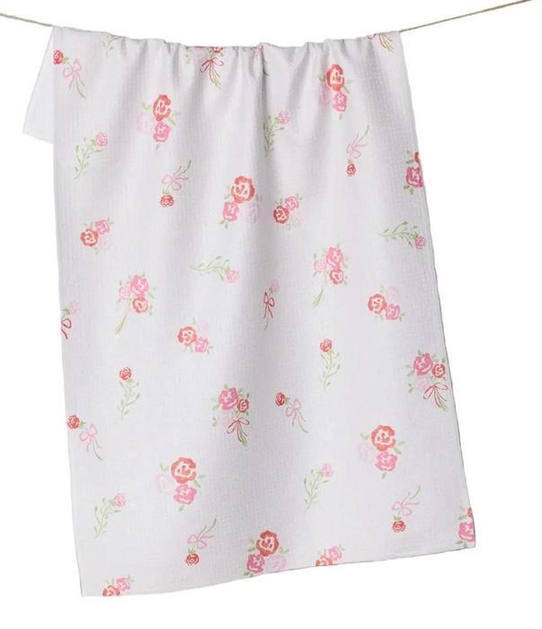 Geometry Tea Towel | Rosy Cheeks