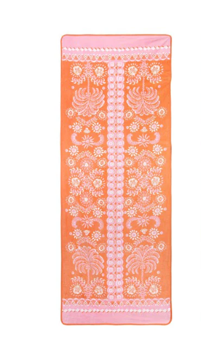 Lilly Breezy Palm Engineered Beach Lounger Towel