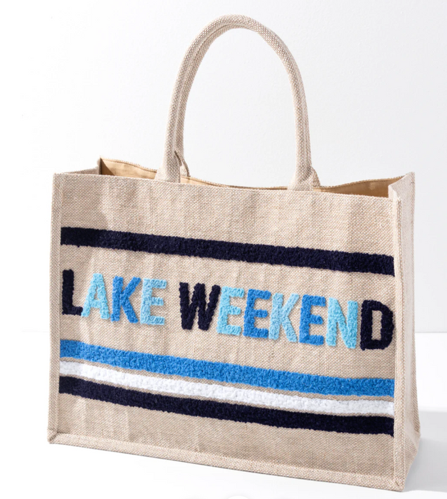 Lake Weekend Beach Bag