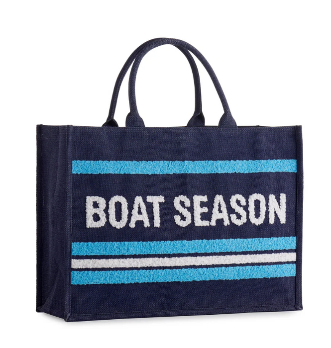Boat Season Beach Bag