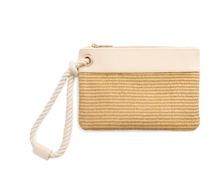 Rina Wristlet | Natural