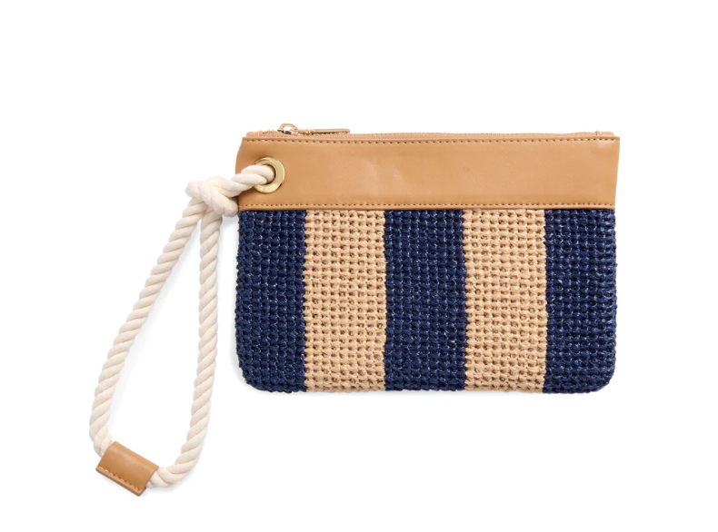 Rina Wristlet | Navy