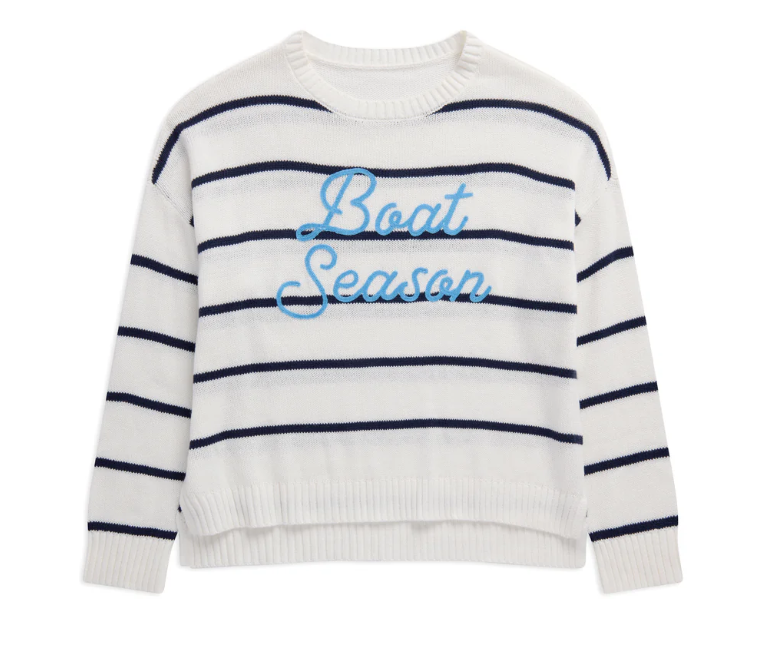 Boat Season Stripe Sweater