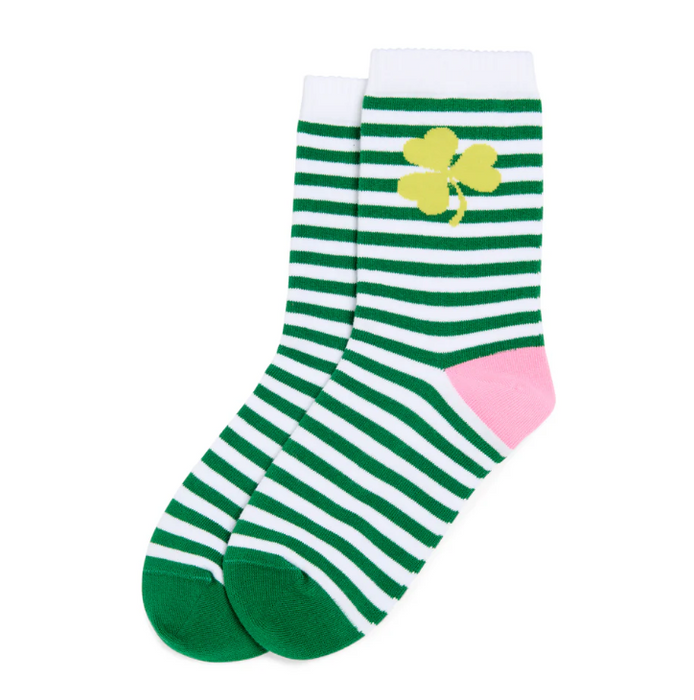Stripe Shamrock Socks