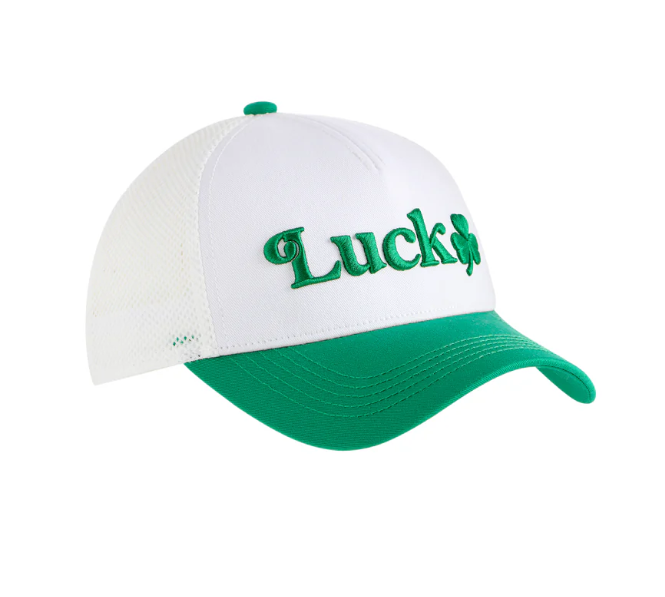 Lucky Shamrock Trucker Hat