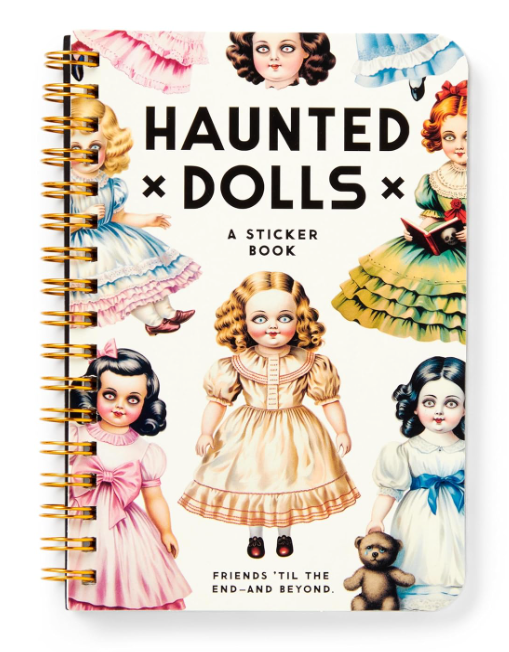 Haunted Dolls Sticker Book