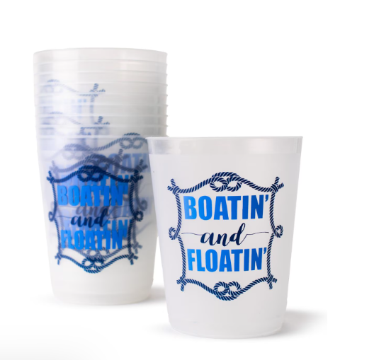 Boating And Floating Party Cups
