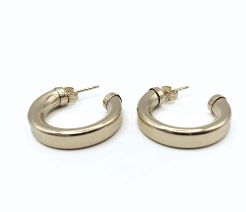 Milan Waterproof Hoop Earrings