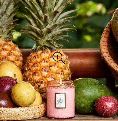 Napali Passion Fruit Voluspa Candle | Small Jar w/Glass Lid