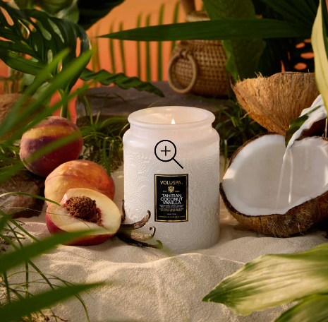 Tahitian Coconut Fruit Voluspa Candle | Large Jar