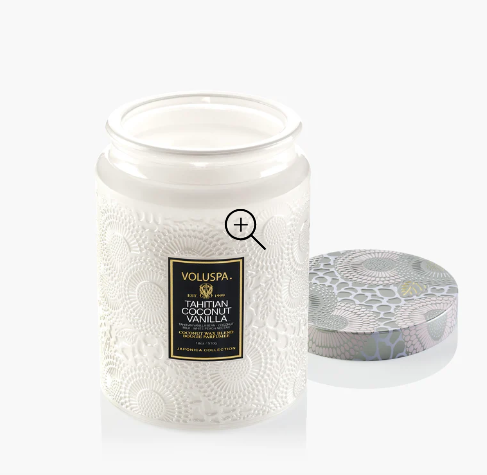 Tahitian Coconut Fruit Voluspa Candle | Large Jar