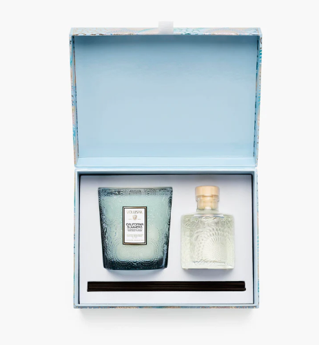 California Summers Voluspa Candle & Diffuser Set
