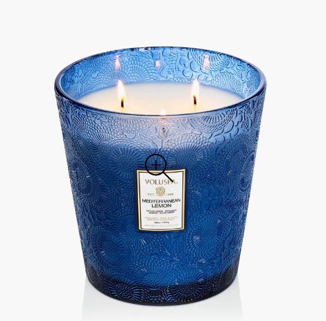 Mediterranean Lemon Voluspa Candle | 2 W Hearth