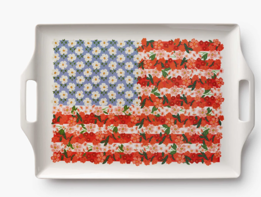 Americana Melamine Serving Platter