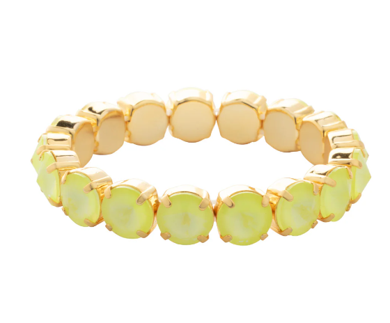 London Stretch Bracelet | Electric Yellow